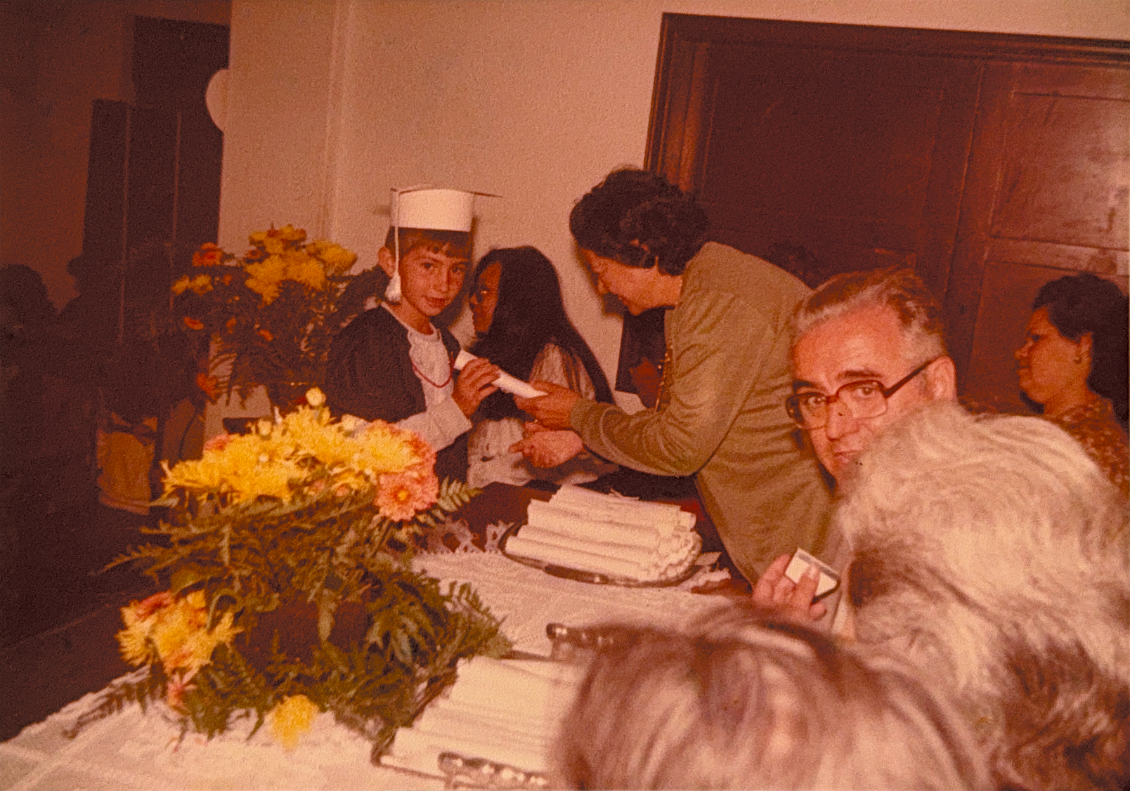 Marcelo Nanini em sua formatura